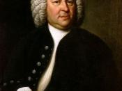 Johann Sebastian Bach (aged 61) in a portrait by Elias Gottlob Haussmann, Copy or second Version of his 1746 Canvas, private ownership of William H. Scheide, Princeton, New Jersey, USA