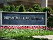 English: Sign for the United States Department of Energy building in Washington DC