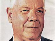 English: HF Verwoerd , prime minister of South Africa (1958-1966)