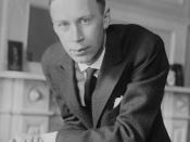 Russian composer Sergei Prokofiev (1891-1953)