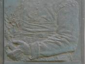 English: Memorial plaque of Gregor Johann Mendel at University building in Mahlerova street, Olomouc, (Czech Republic). Text is in Czech language: The founder of genetics Gregor Johann Mendel was studing at Philosphical Institute at University in Olomouc 