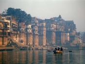 Ganges River, Varanasi, Uttar Pradesh, India.