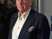 Tom Brokaw at the 2007 Tribeca Film Festival. The photographer dedicates this portrait to Wikinews reporter Brian McNeil. Brian is the godfather of Wikinews, and his dedication, longevity and service to that project is inextricably linked to its successes