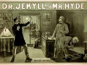 The Strange Case of Dr. Jekyll and Mr. Hyde poster. Converted losslessly from .tif to .png by uploader.