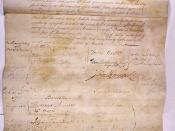The Articles of Conferderation, ratified in 1781. This was the format for the United States government until the Constitution.