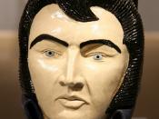 Elvis Presley Face Jug #4