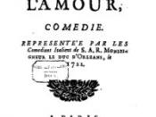 title page of 1723 edition of La Surprise de l'amour