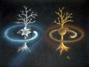 The Creation of the Two Trees figured in Tolkien's fantasy world, Arda