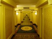 English: Hallway at the Royal York Hotel