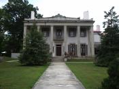 English: The Belle Meade Plantation - a historic plantation mansion, garden, and grounds - in Belle Meade, Davidson County, Tennessee :I took this photo myself on August 8, 2004 at Belle Meade Planation in Belle Meade, TN, United States.