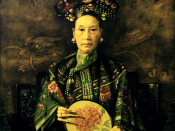 A Western Portrait of China's Empress Dowager Cixi