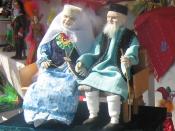 English: Tatar dolls: Grandma and Grandpa Tatarça: Татар курчаклары: әби һәм бабай Русский: Татарские куклы: бабушка и дедушка