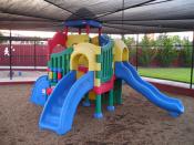 Combination playground equipment (plastic)