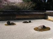 English: Dry Garden in Ryoanji (Kyoto, Japan) 日本語: 日本・京都の龍安寺石庭