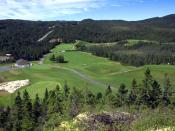 English: Brookside Golf Course, Hatchet Cove, Newfoundland