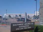 English: Headquarters building of Southwest Airlines, located at 2702 Love Field Dr, Dallas, TX , taken from Love Field Drive to the North of the building. Although this remains the mailing address for the facility, the public entrance is to the south, of