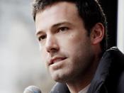 Ben Affleck speaking at a rally for Feed America in 2009.