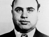 Al Capone. Mugshot information from Science and Society Picture Gallery: Al Capone (1899-1947), American gangster, 17 June 1931. 'Al Capone sent to prison. This picture shows the Bertillon photographs of Capone made by the US Dept of Justice. His rogue's 
