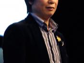 English: Shigeru Miyamoto at the Game Developers Conference 2007.