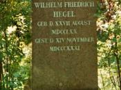 Hegel's tombstone in Berlin