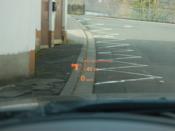 Head Up Display of a BMW E60