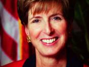 Photo of Christine Todd Whitman, former New Jersey Governor and Administrator of the Environmental Protection Agency (EPA), 2001-03
