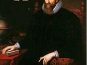 English: Portrait of John Napier (1550-1617), the inventor of logarithms; dated 1616; presented to the University of Edinburgh by his great granddaughter Margaret, who became Baroness Napier in 1686.