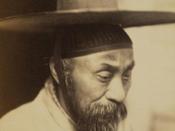One of the oldest photographs of Korean people