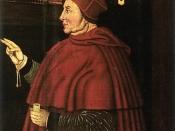 Cardinal Wolsey, the principal designer of the Treaty of London (1518)