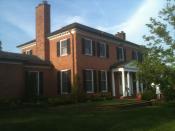 English: President's Mansion at the University of Maryland, College Park