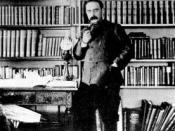 Rudyard Kipling in his study, about this year