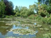 Nympheas in the Claude Monet's garden in Giverny