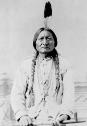Hunkpapa Sioux Chief Sitting Bull in 1885