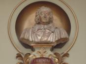 Français : France, Haute-Garonne (31), Toulouse, salles des Illustres du Capitole, Pierre de Fermat.