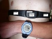 Français : Heart rate monitor.