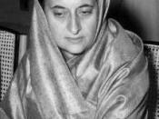Indira Gandhi is elected as the first female Prime Minister of India