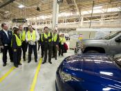 General Motors Baltimore Operations Plant Tour with Sec. Hilda Solis