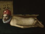 Bildnis eines behinderten Mannes, Schloss Ambras