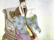 Picture of the Confucian philosopher Mencius.