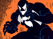 Eddie Brock premieres as the first Venom in the final panel of The Amazing Spider-Man #299