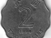 Hong Kong two-dollar coin