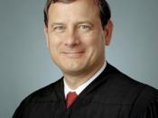 John Roberts as a judge of the U.S. Court of Appeals for the District of Columbia Circuit.