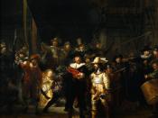 The Night Watch by Rembrandt, c.1642 (or The Militia Company of Captain Frans Banning Cocq).