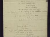 English: A scan of the 1848 fair copy of the poem 