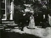 English: A screenshot of Roundhay Garden Scene by the French Louis Le Prince. The world's first film, shot on 14 October 1888 at Oakwood Grange in Roundhay, Leeds, West Yorkshire, England. The home of Joseph and Sarah Whitley, the in-laws of Louis Le Prin