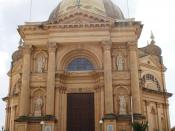 Deutsch: Die Kirche in Xewkija (auf Gozo / Malta)