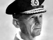 Vizeadmiral Karl Dönitz, commander of German U-boats (BdU), 1935–1943; Commander-in-Chief of the German Navy, 1943–1945.