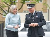 Home Secretary meets police in South London