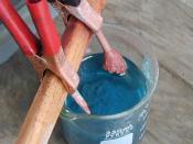 Synthesizing Copper Sulfate from Sulfuric acid and Copper