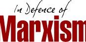 English: Logo of the website In Defence of Marxism